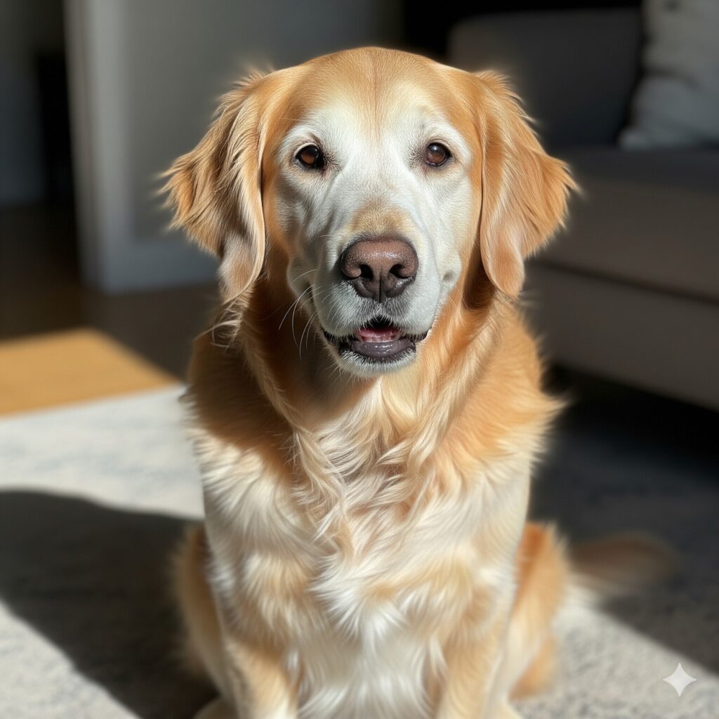 Senior Dog Care- senior golden retriever