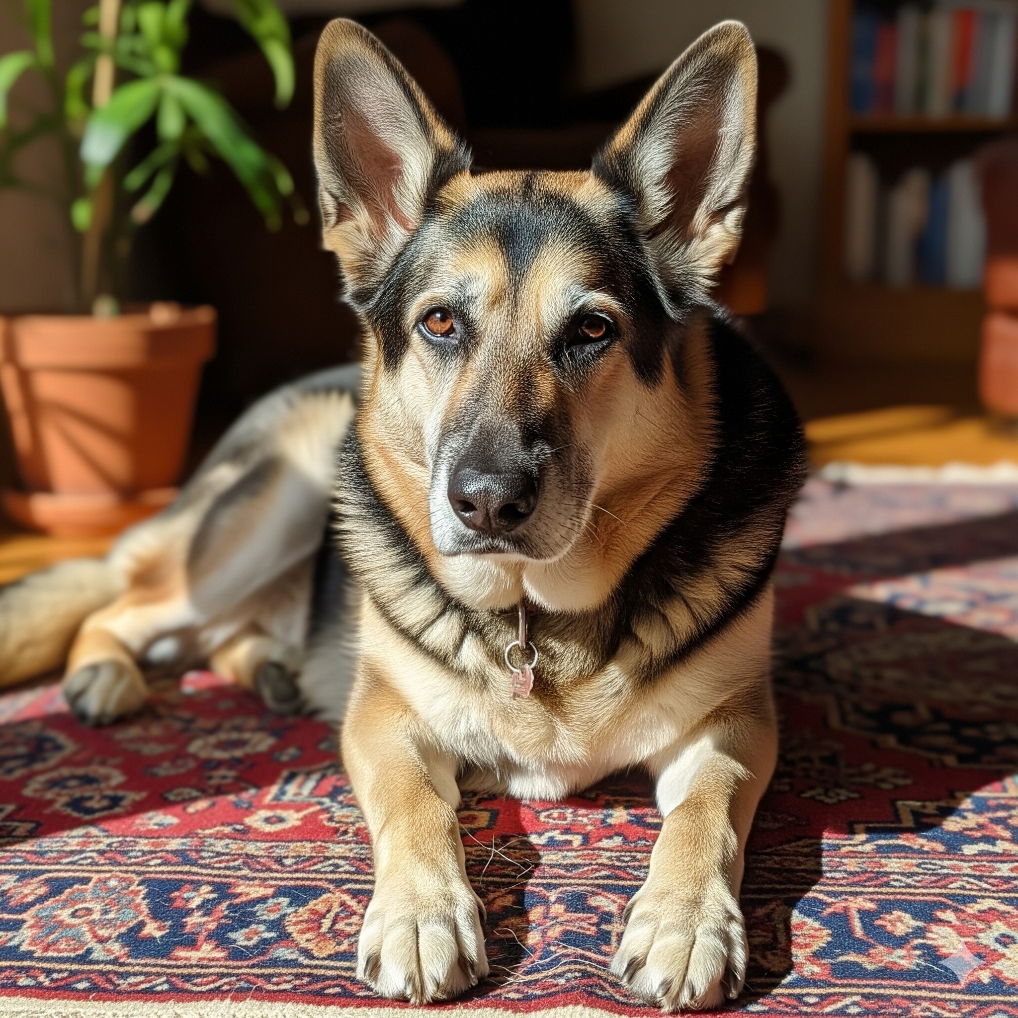 senior German Shepherd